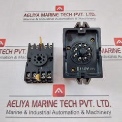 Fuji Electric Atm2Pad Motor Timer With Base 0-60Sec 110V 50/60Hz
