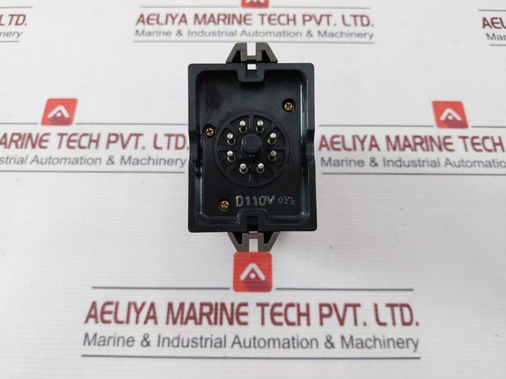 Fuji Electric Atm2Pad Motor Timer With Base 0-60Sec 110V 50/60Hz