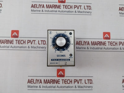 Fuji Electric Atm2Pad Motor Timer With Base 0 To 30Sec 110V 50/60Hz