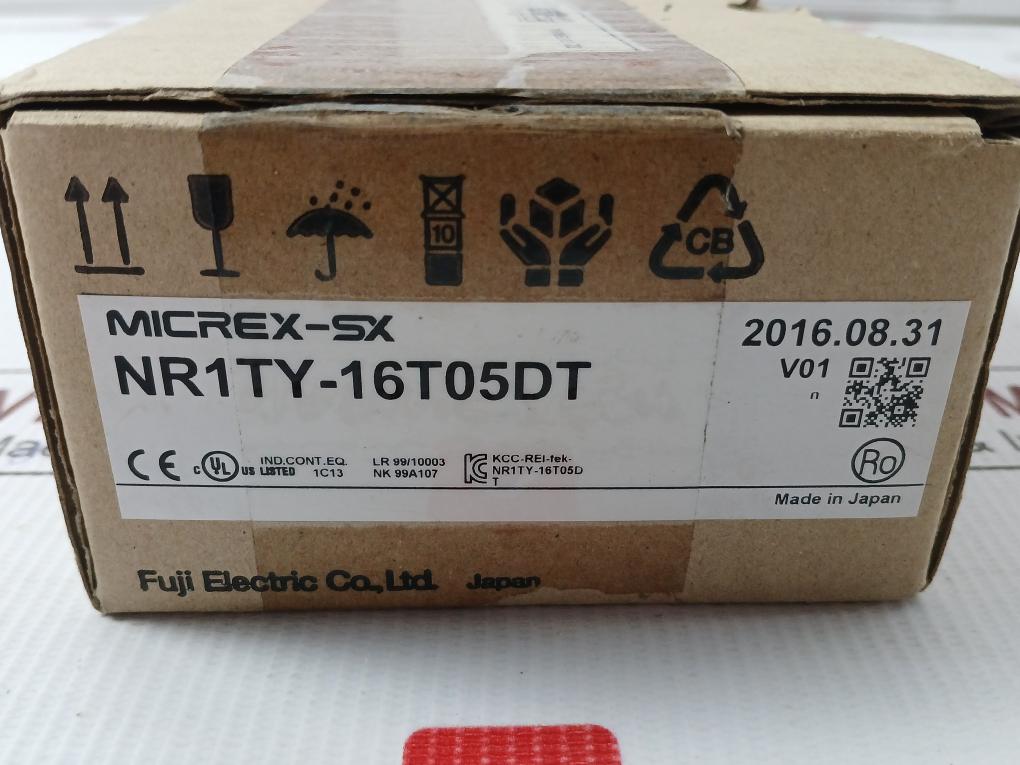 Fuji Electric Dc24V 0.5A Digital I/O Terminal Module Nr1Ty-16T05Dt