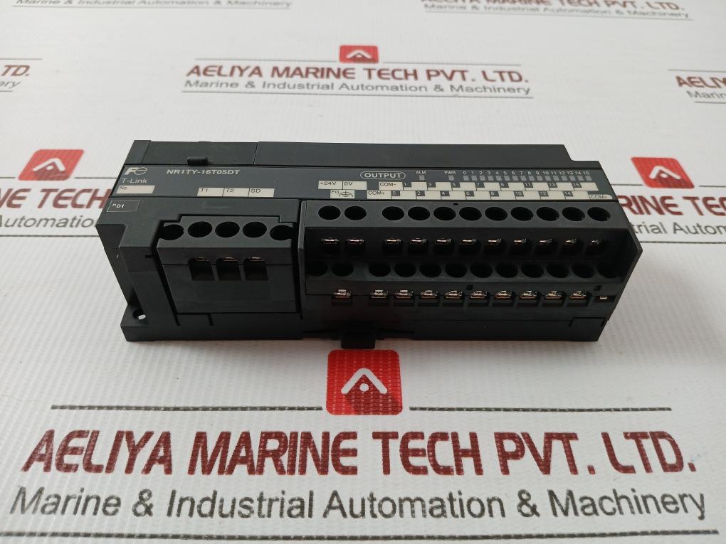Fuji Electric Dc24V 0.5A Digital I/O Terminal Module Nr1Ty-16T05Dt