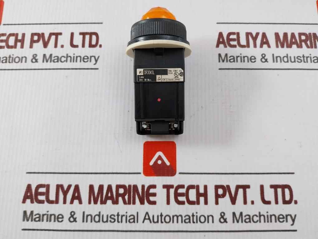 Fuji Electric Dr30K0L Pilot Orang Light 100-110V,50-60Hz