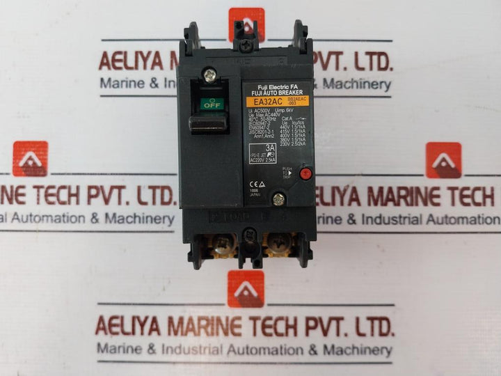 Fuji Electric Ea32ac Auto Pole Circuit Breaker