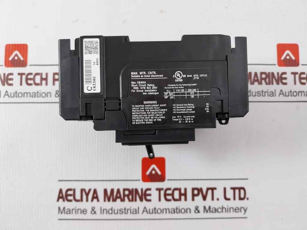 Fuji Electric Ea33Ac Circuit Breaker 500V,50-60Hz