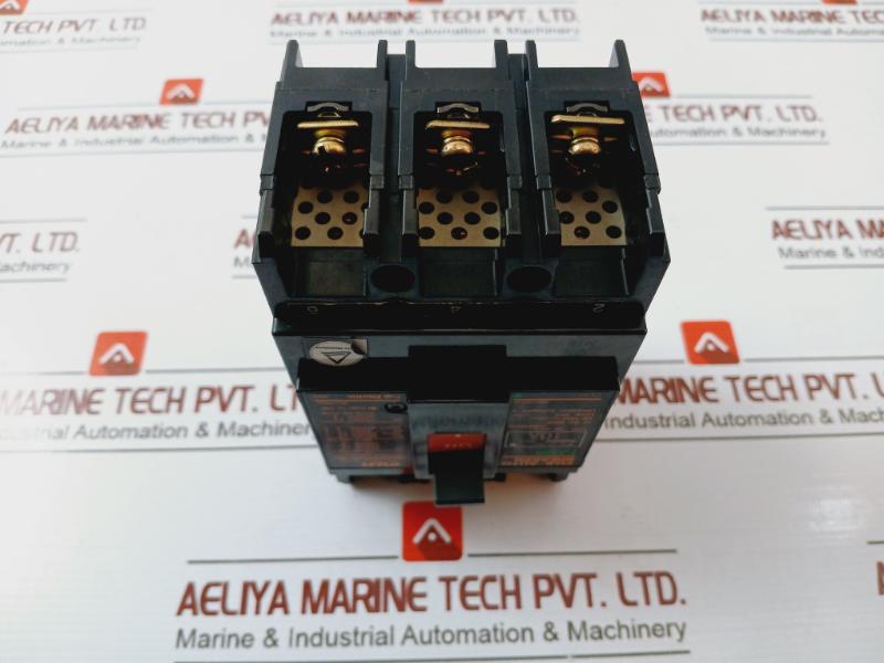 Fuji Electric Ea53B 3-pole Automatic Circuit Breaker 50/60Hz Ac550V