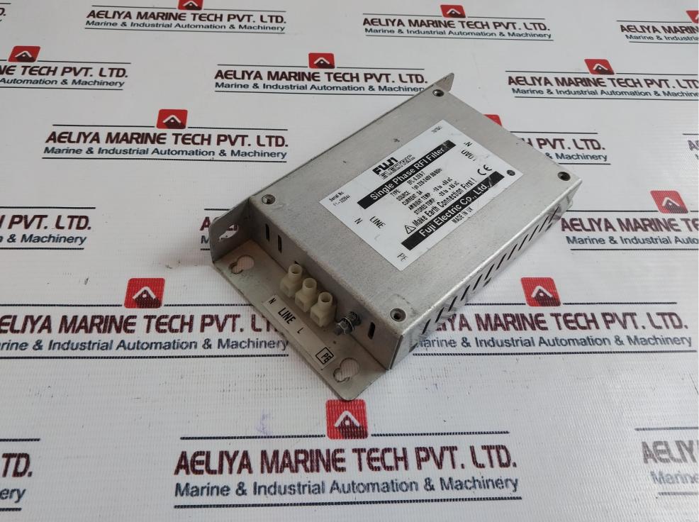 Fuji Electric Efl-0.2E9-7 Single Phase Rfi Filter 3A 50/60Hz