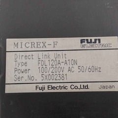 Fuji Electric Fdl120a-a10n Plc Direct-connection Bus Expansion Unit 50/60hz