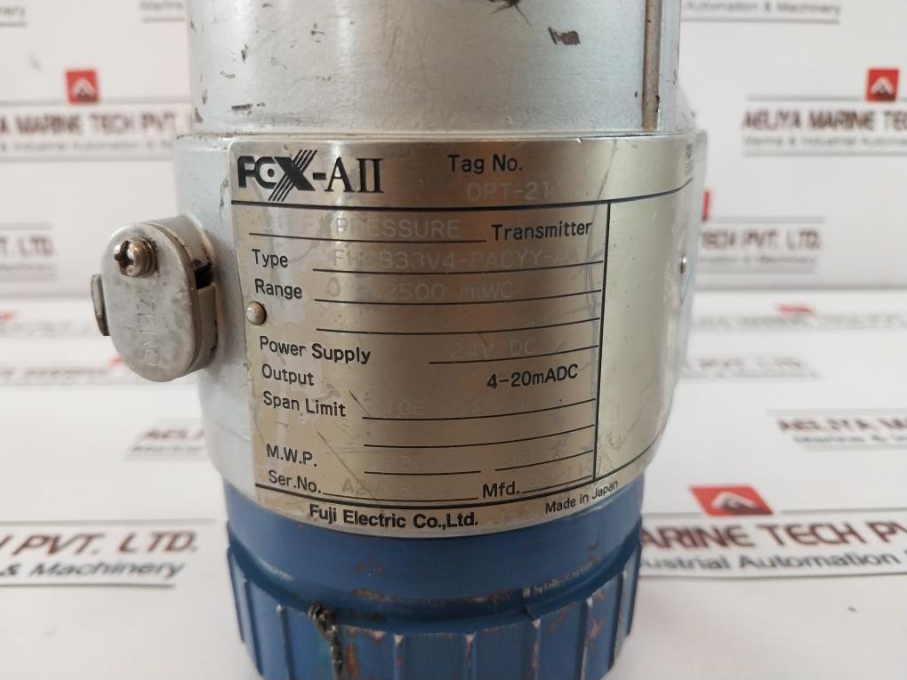 Fuji Electric Fhcb33V4-pacyy-aa Differential Pressure Transmitter 2300 Psi