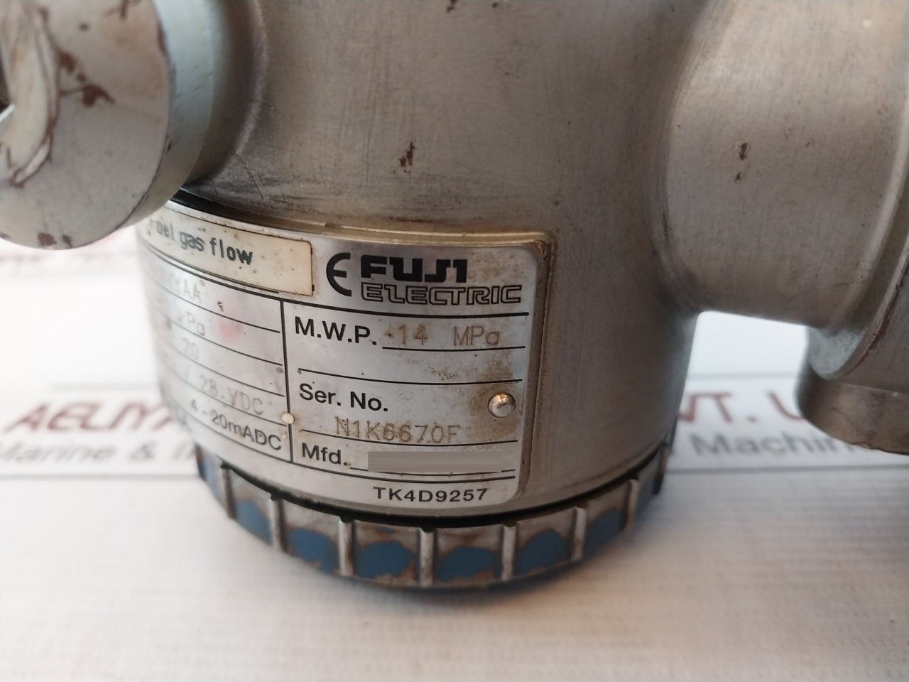 Fuji Electric Fhkx33V1Akayyaa Pressure Transmitter Limit 4-20Madc Tk4D9257