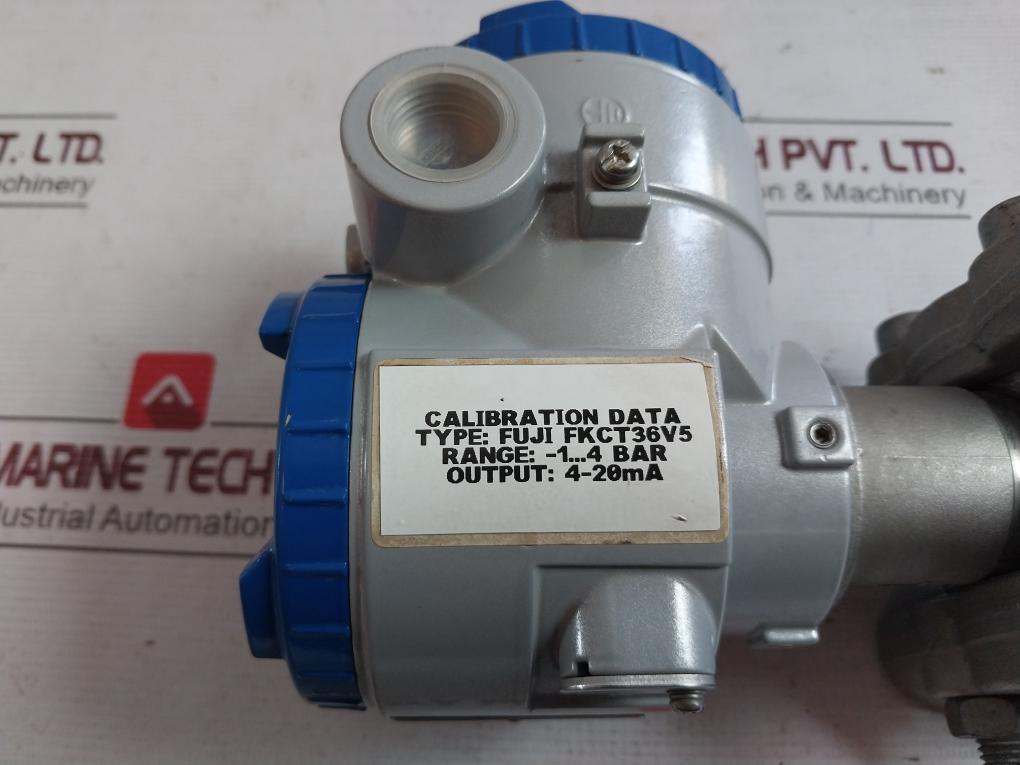 Fuji Electric Fkct36V5Akcyyaa Pressure Transmitter 4-20Madc 338J088 Fkct36V5