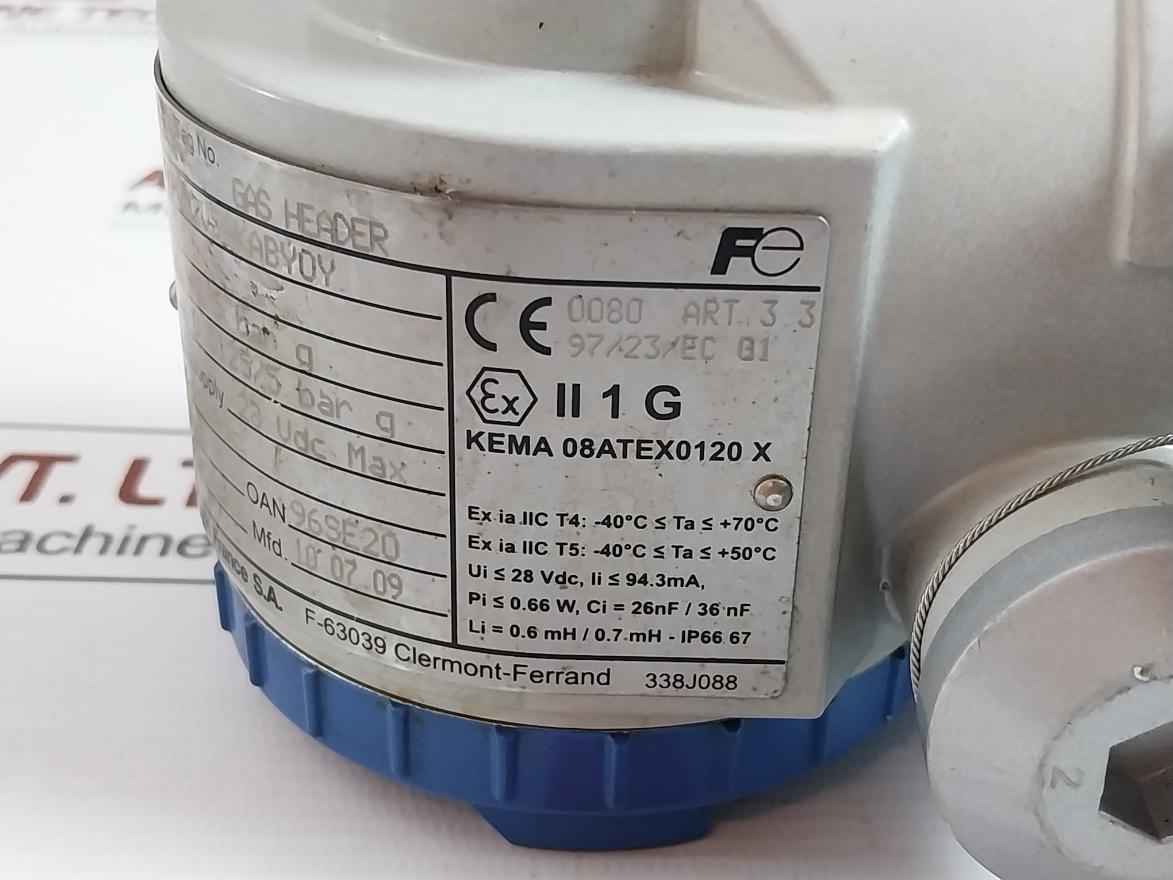 Fuji Electric Fkpvo2V5Akaby0Y Fcx-aii Gauge Pressure Transmitter 28Vdc 4-20Ma Dc