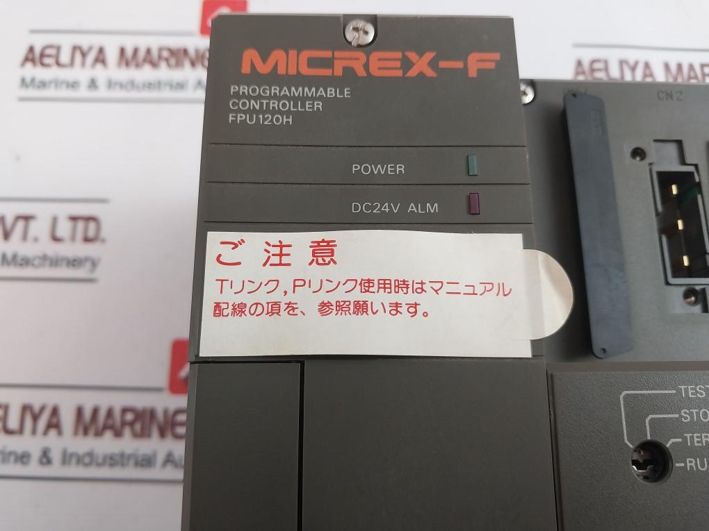 Fuji Electric Fpu 120H-g02-z004 Cpu Processor Unit 24V Dc