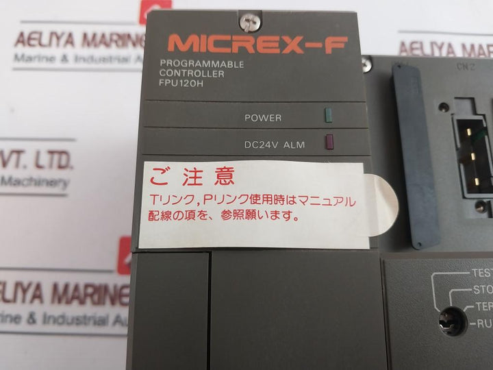 Fuji Electric Fpu 120H-g02-z004 Cpu Processor Unit 24V Dc