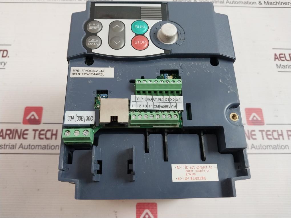 Fuji Electric Frn0005C2S-4A Ac Drive Adc12 Kmt 278V Ptsa310480-01