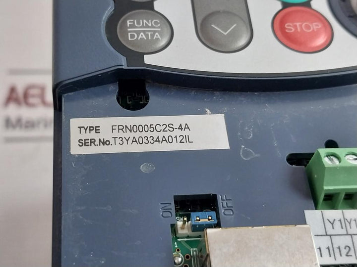 Fuji Electric Frn0005C2S-4A Ac Drive Adc12 Kmt 278V Ptsa310480-01