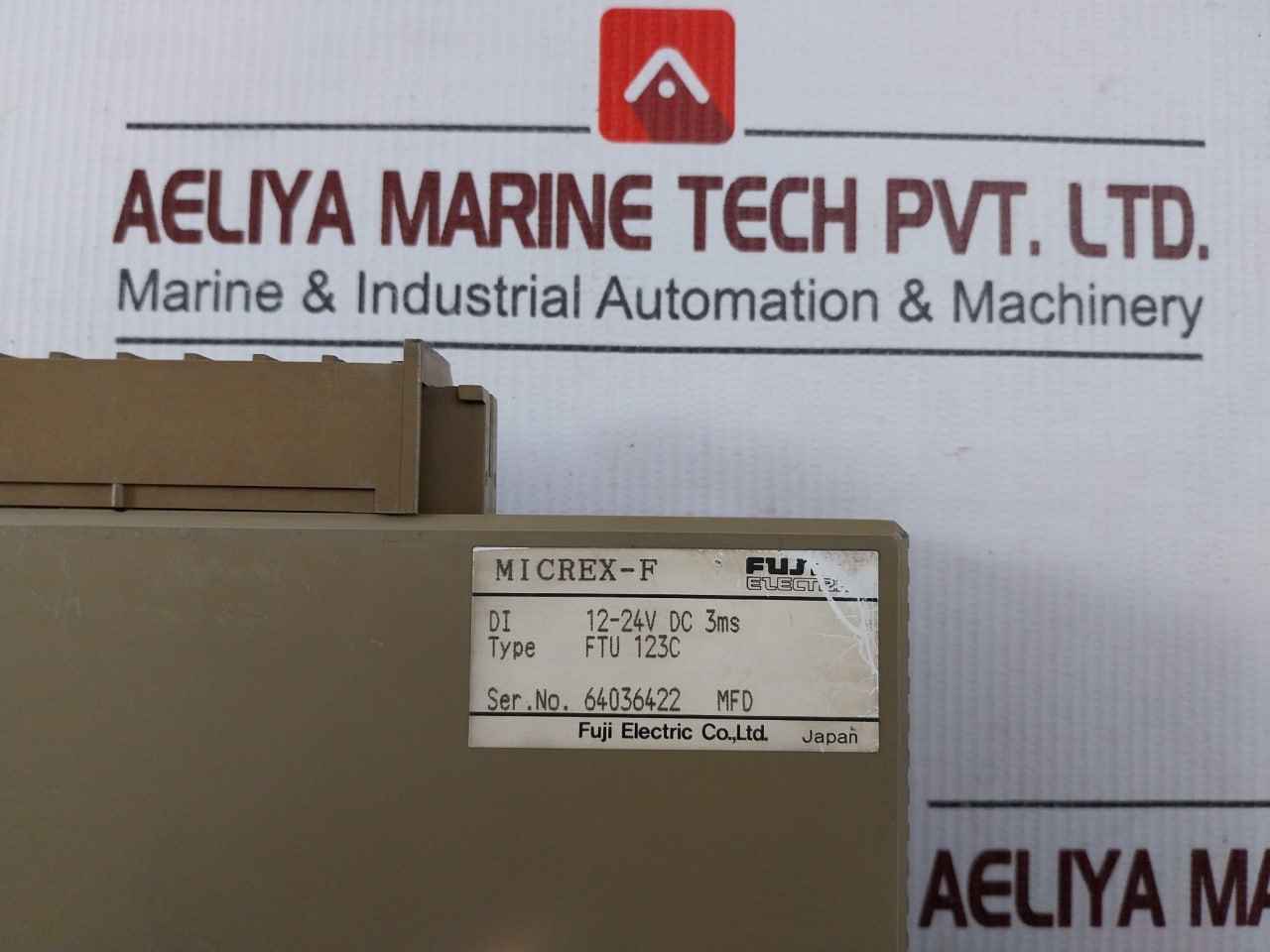 Fuji Electric Ftu123c Digital Input Module 12-24v Dc 3ms