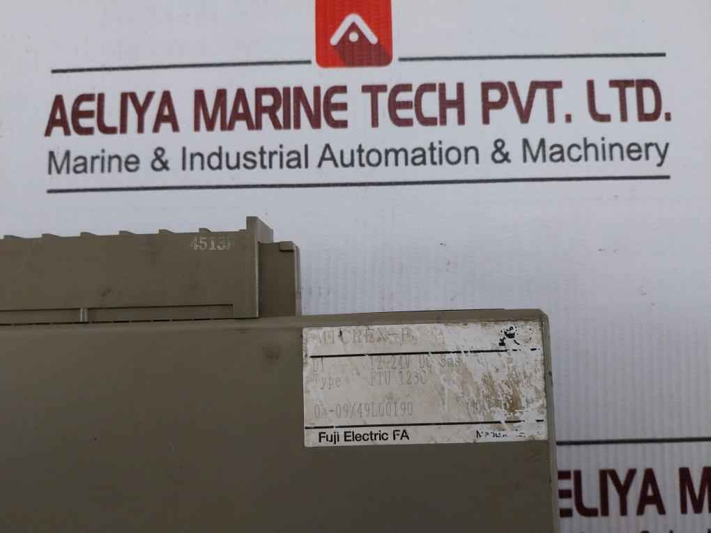 Fuji Electric Ftu123c Digital Input Module 12-24v Dc 3ms