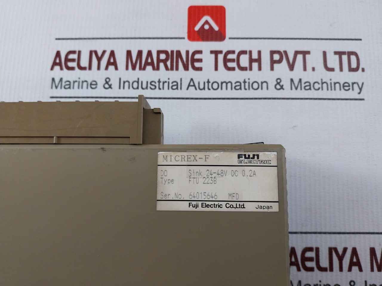 Fuji Electric Ftu223b Micrex-f Plc Output Module 24-48v 0.2a