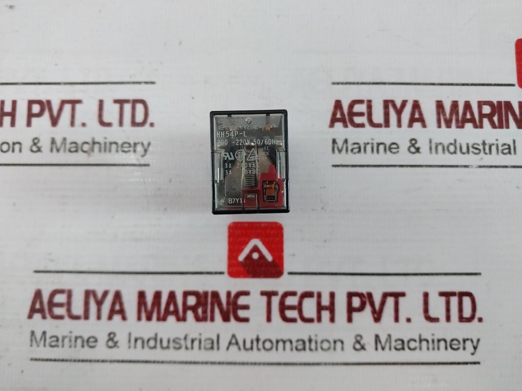 Lot Of 2X Fuji Electric Hh54P-l Miniature Control Relay 200-220V 50/60Hz