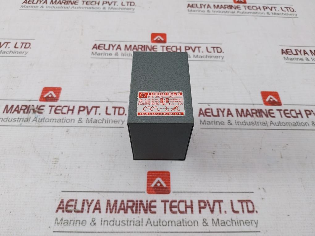 Fuji Electric Jh13P Flicker Relay 100/110V Ac/Dc 200/220Vac/Dc 0.6 Sec
