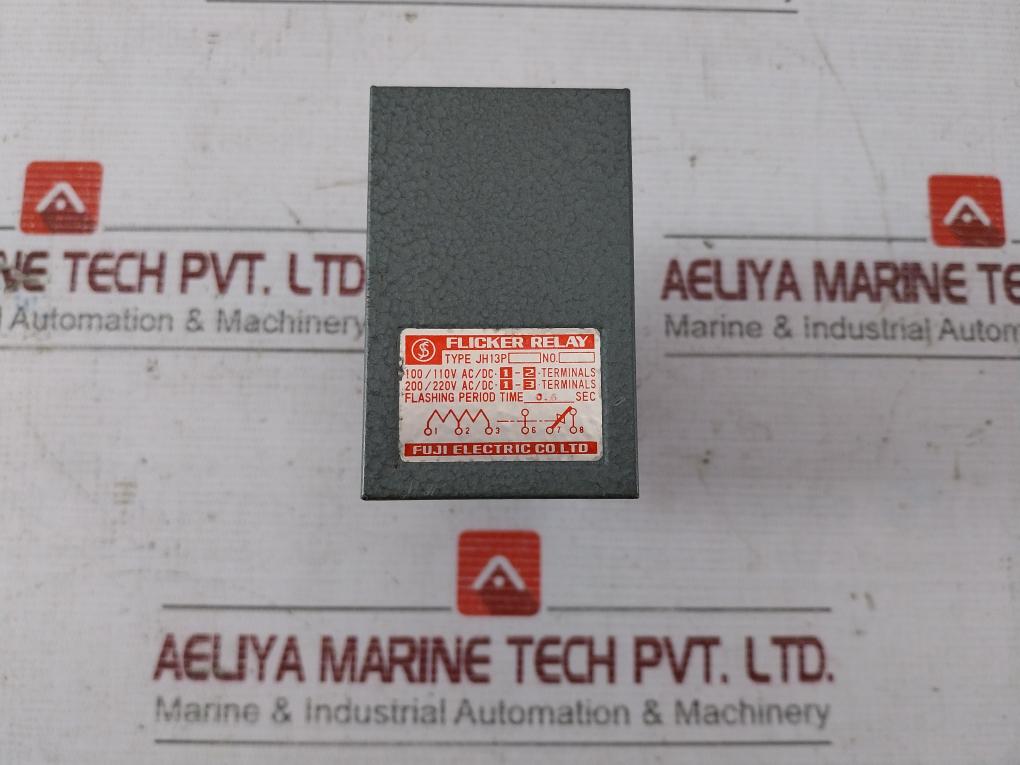 Fuji Electric Jh13P Flicker Relay 100/110V Ac/Dc 200/220Vac/Dc 0.6 Sec