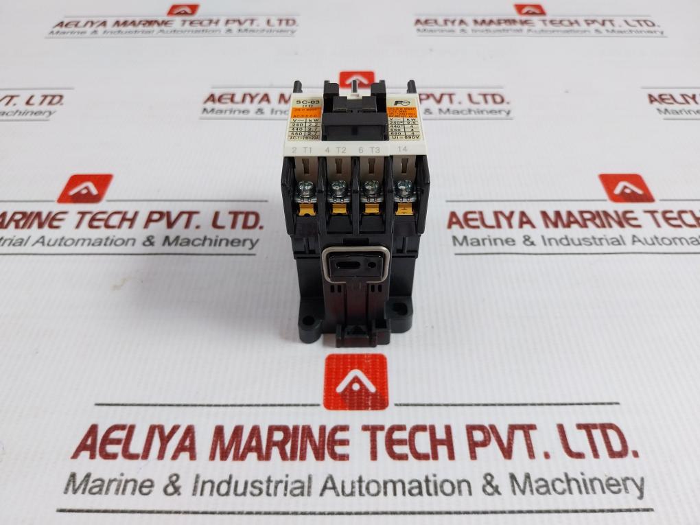 Fuji Electric Magnetic Contactor 110-120V 60Hz Part No Sc-03 [11]