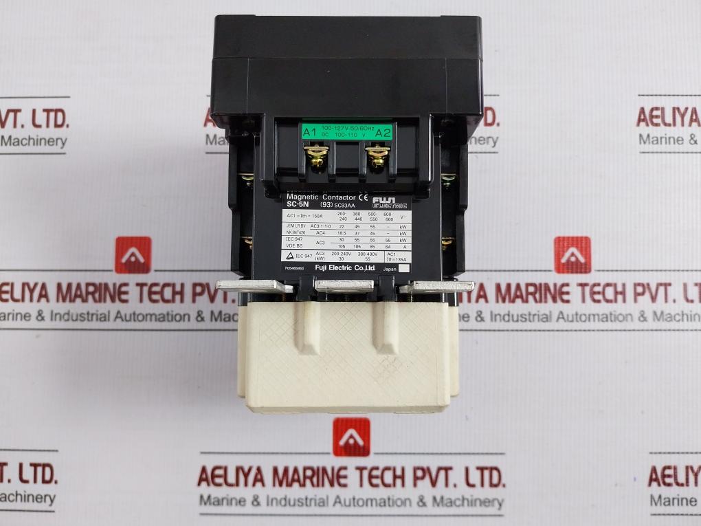 Fuji Electric Magnetic Contactor Ac 100-127V 50/60 Hz Part No Sc-5N [93]