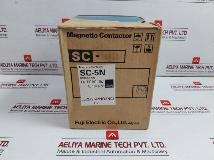 Fuji Electric Magnetic Contactor Ac 100-127V 50/60 Hz Part No Sc-5N [93]