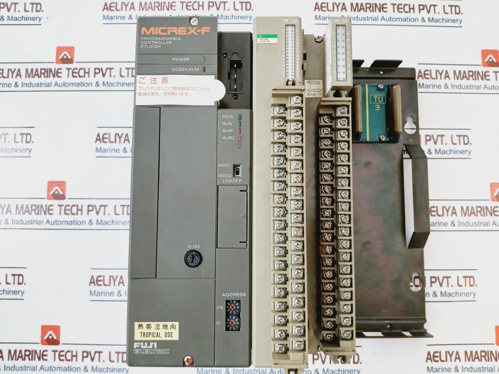 Fuji Electric Micrex-f Ftl010H Programmable Controller 12-24Vdc