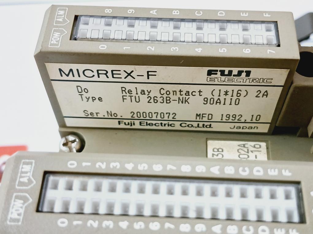 Fuji Electric Micrex-f Ftl010H Programmable Controller 12-24Vdc