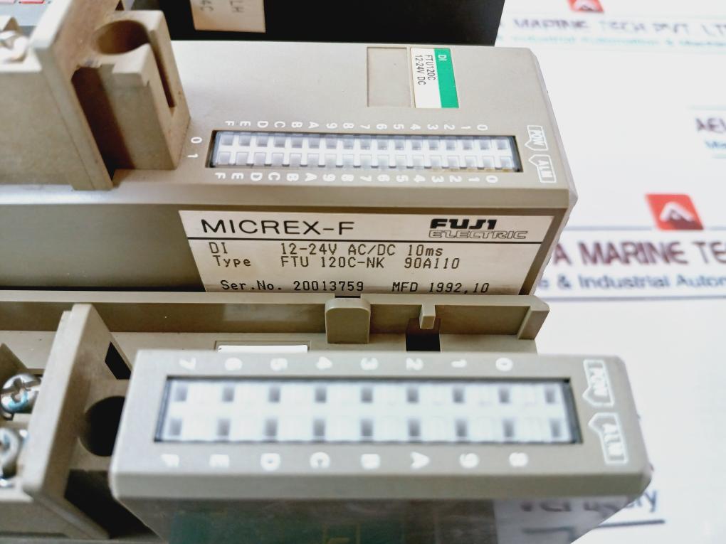 Fuji Electric Micrex-f Ftl010H Programmable Controller 12-24Vdc