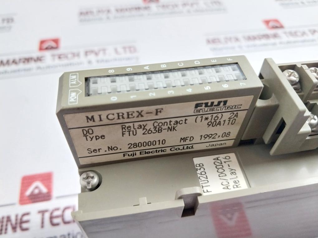 Fuji Electric Micrex-f Ftu 263B-nk Digital Output Module