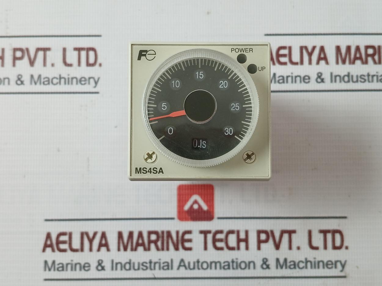 Fuji Electric Ms4Sa-ap Miniature Size Super Timer Module 100–240V Ac 50/60Hz