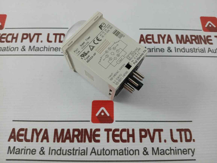 Fuji Electric Ms4Sa-ap Super Timer 100-240Vac 50/60Hz