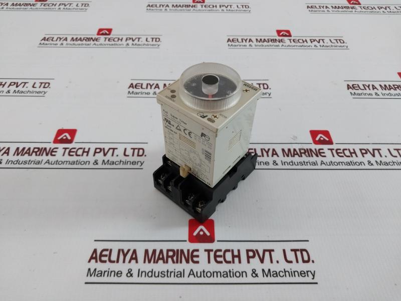 Fuji Electric Ms4Sm-ap Multi-functional Timer Relay With Base 100–240Vac 50/60Hz