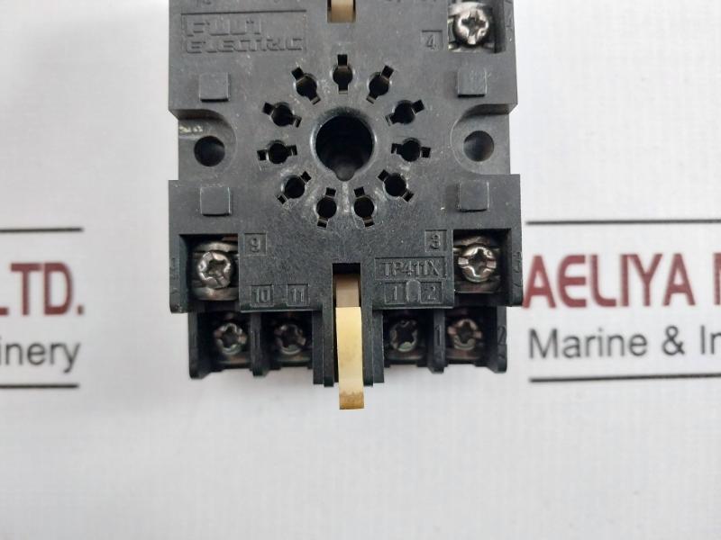 Fuji Electric Ms4Sm-ap Multi-functional Timer Relay With Base 100–240Vac 50/60Hz