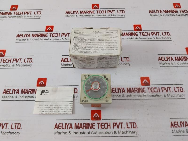 Fuji Electric Ms4Sr-apn Ms4S Series Super Timer Module 0-6 Sec 100-240Vac 50/60Hz