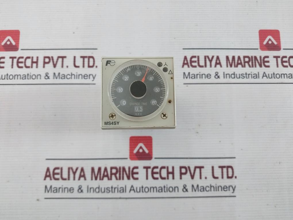 Fuji Electric Ms4Sy-ap Super Timer 0-60 Sec 50/60Hz