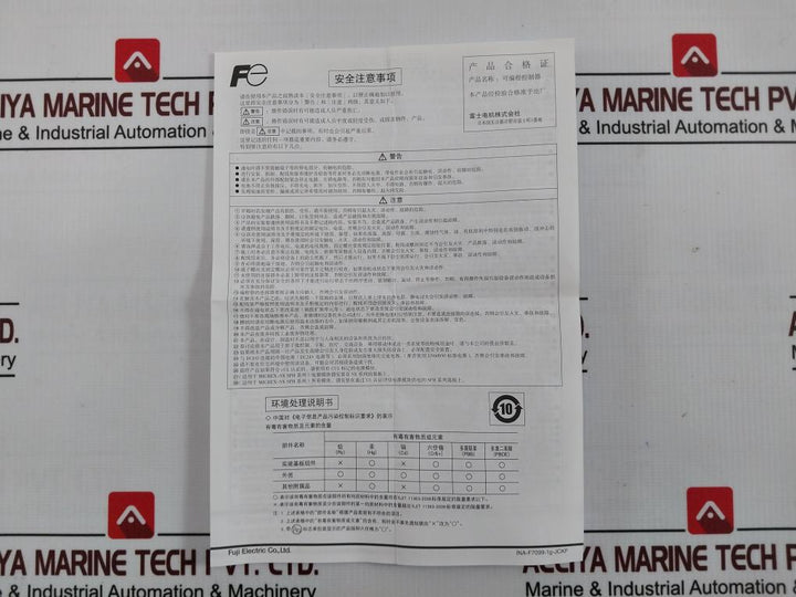 Fuji Electric Np1L-rt1 Micrex-sx Series T-link Interface Module V24.35 22070222E
