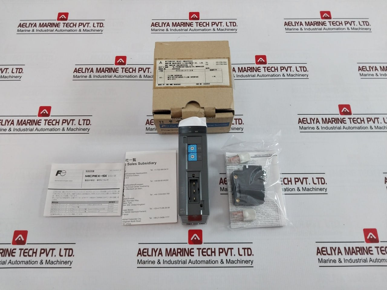 Fuji Electric Np1L-rt1 Micrex-sx Series T-link Interface Module V24.35 22070222E