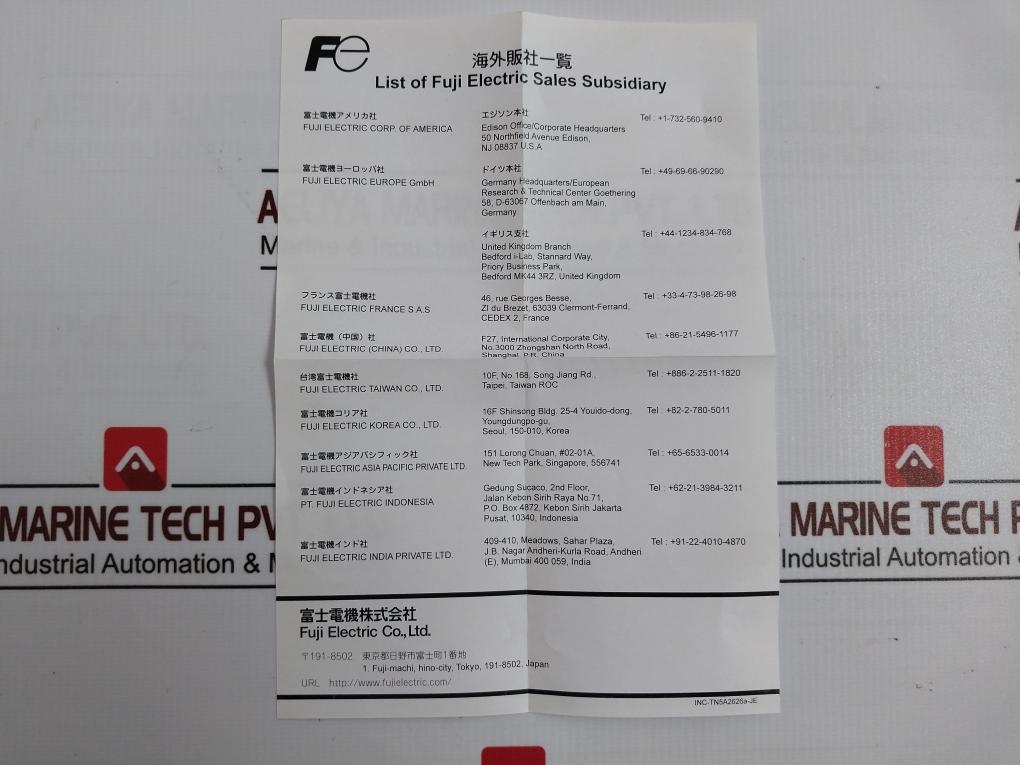 Fuji Electric Np1S-22 Power Supply Module Ac 100-120/200-240V 50/60Hz 110Va