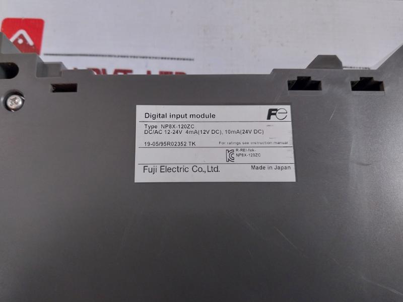 Fuji Electric Np8x-120zc Digital Input Module 12-24v 4/10ma