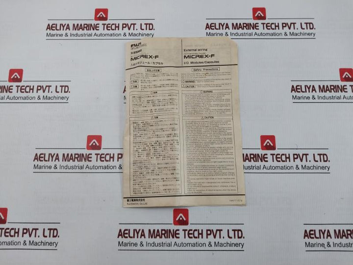 Fuji Electric Plc Digital Output Module Ftu263B-nk
