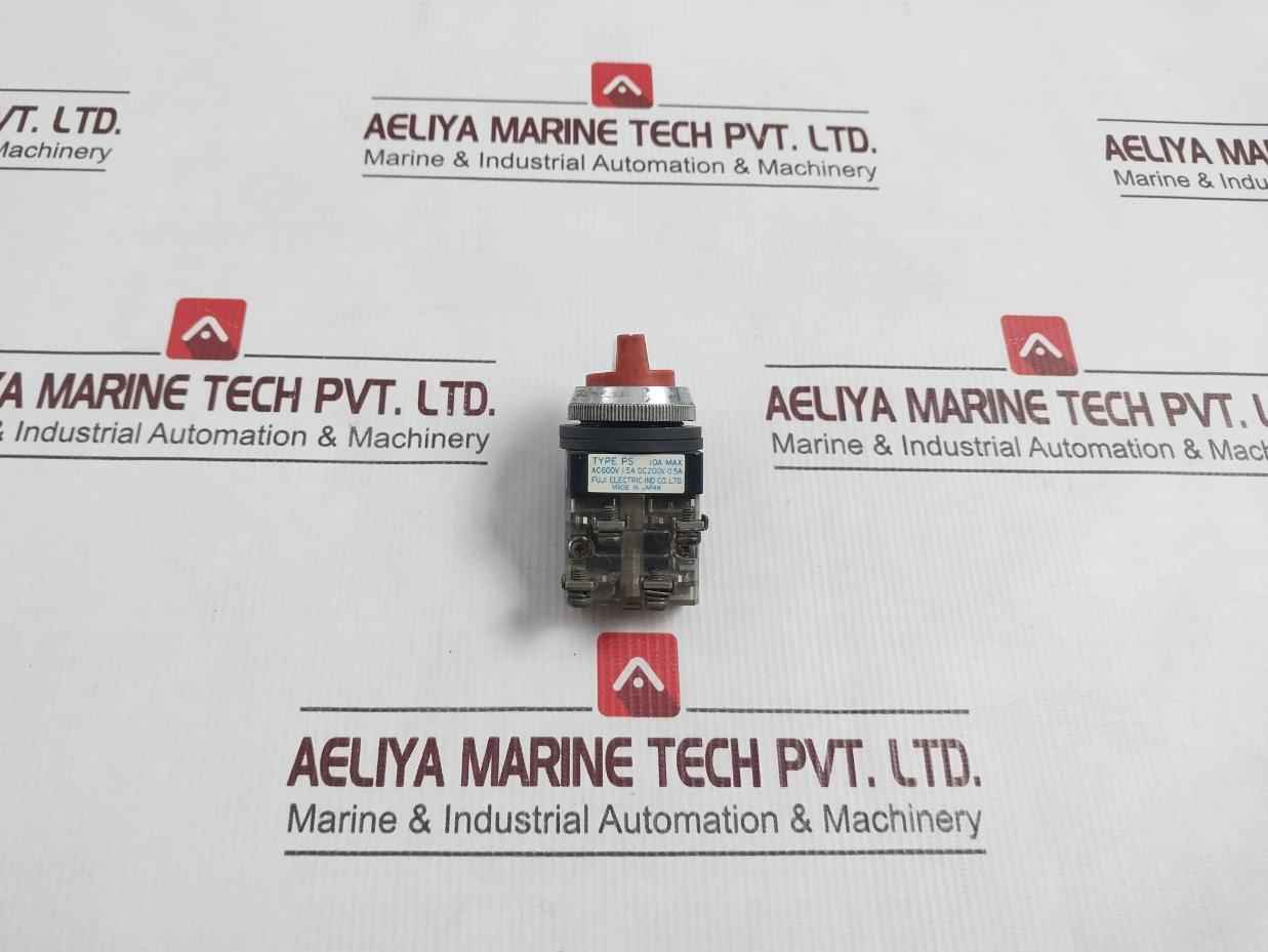 Fuji Electric Push Button Switch 10A Max Ac600V 1.5A