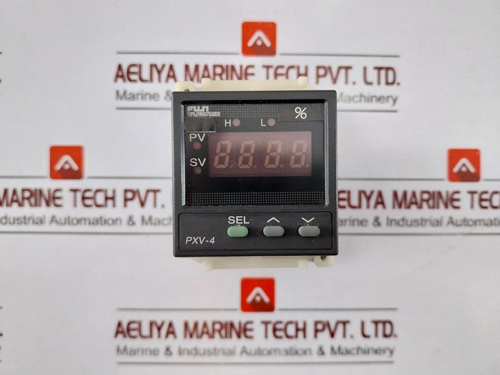 Fuji Electric Pxv4 Temperature Controller Pxv4Bey2-1V000-d W/ Base Unit