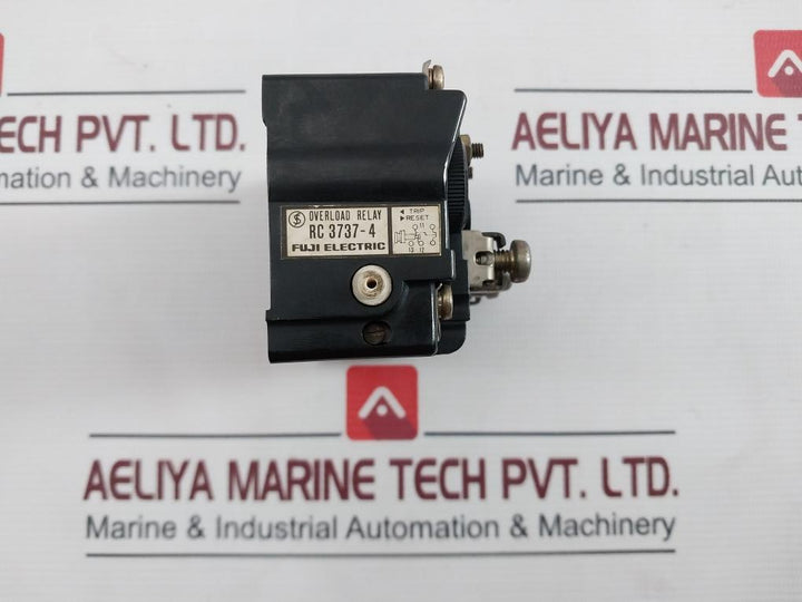 Fuji Electric Rc 3737-4 Overload Relay Rc 3737-4