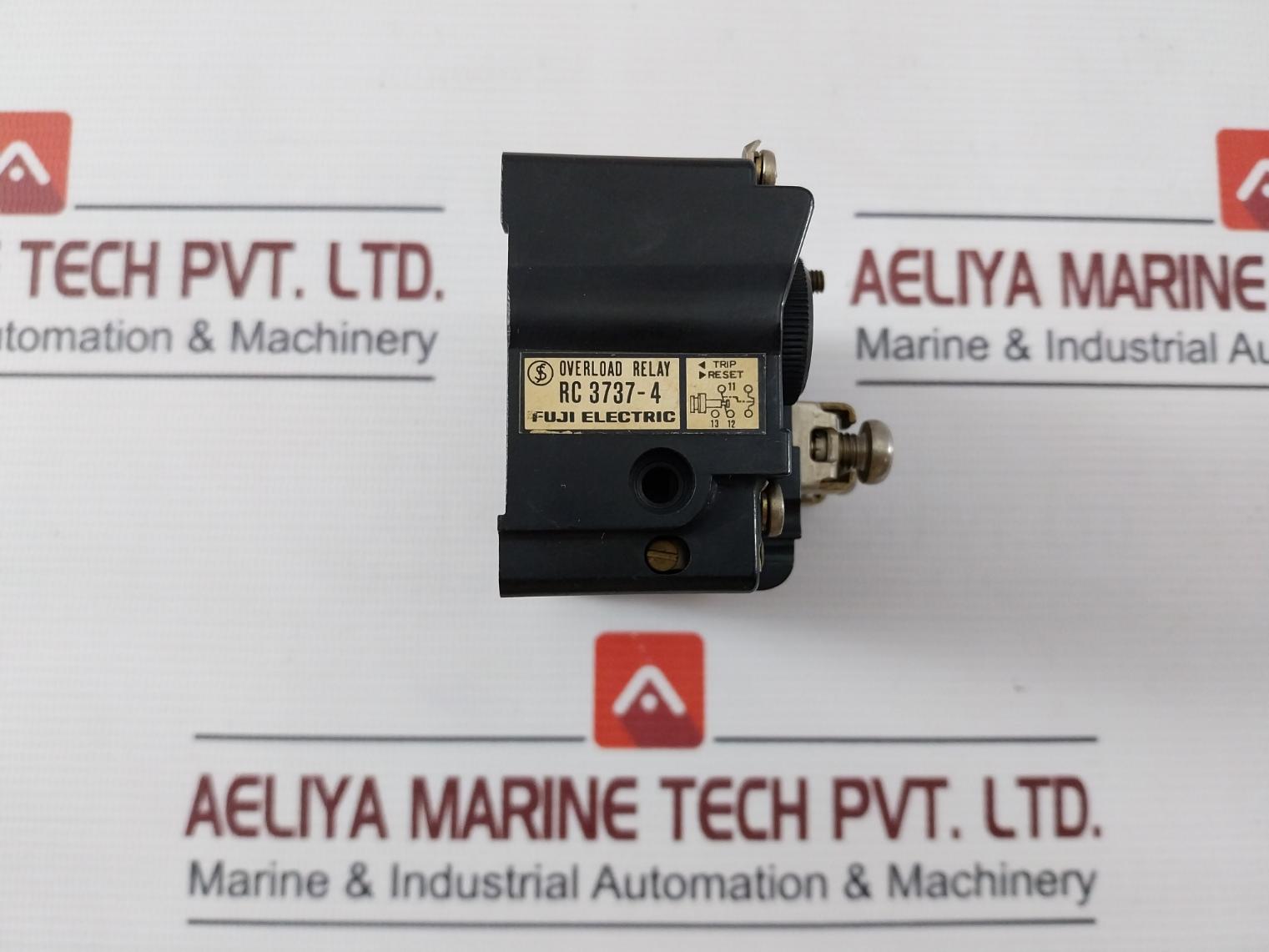 Fuji Electric Rc 3737-4 Overload Relay 15-30 Amp