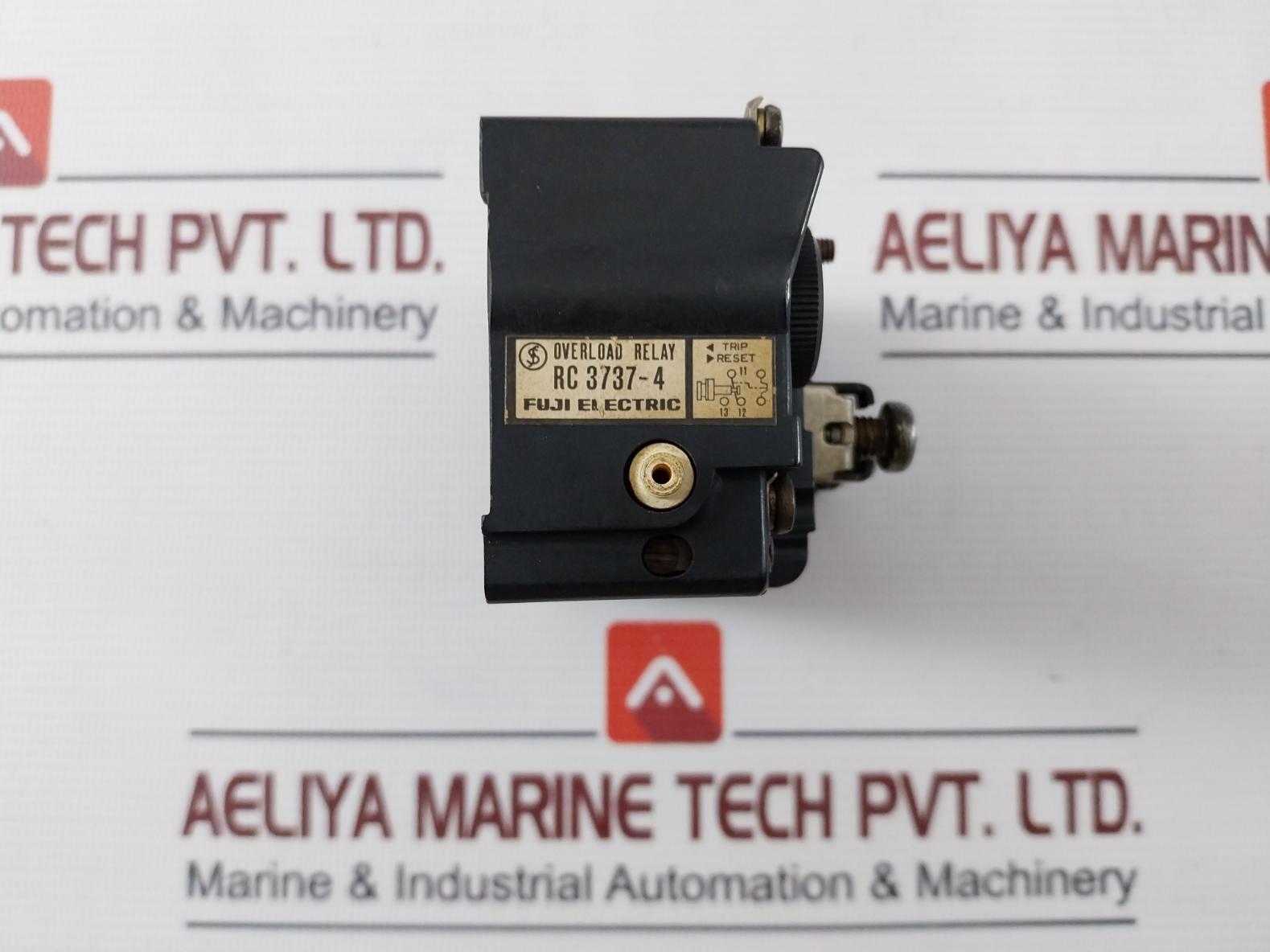 Fuji Electric Rc 3737-4 Overload Relay 4-8 Amp