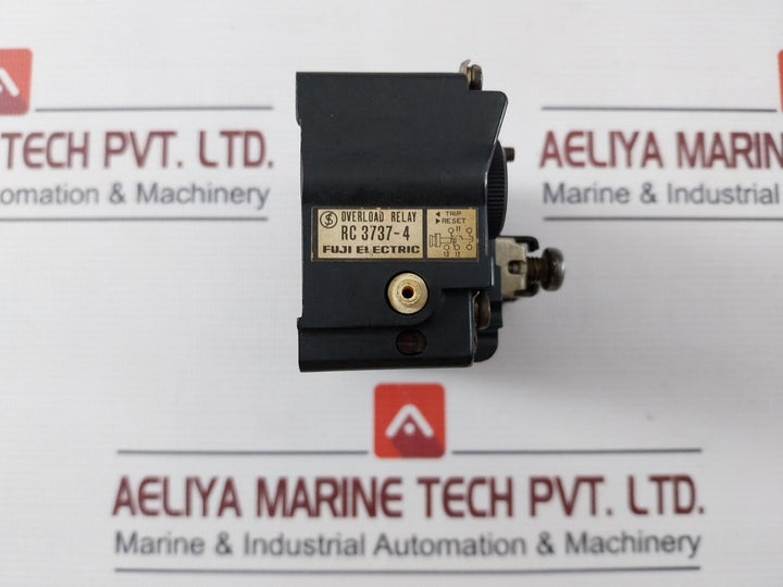 Fuji Electric Rc 3737-4 Overload Relay 4-8 Amp