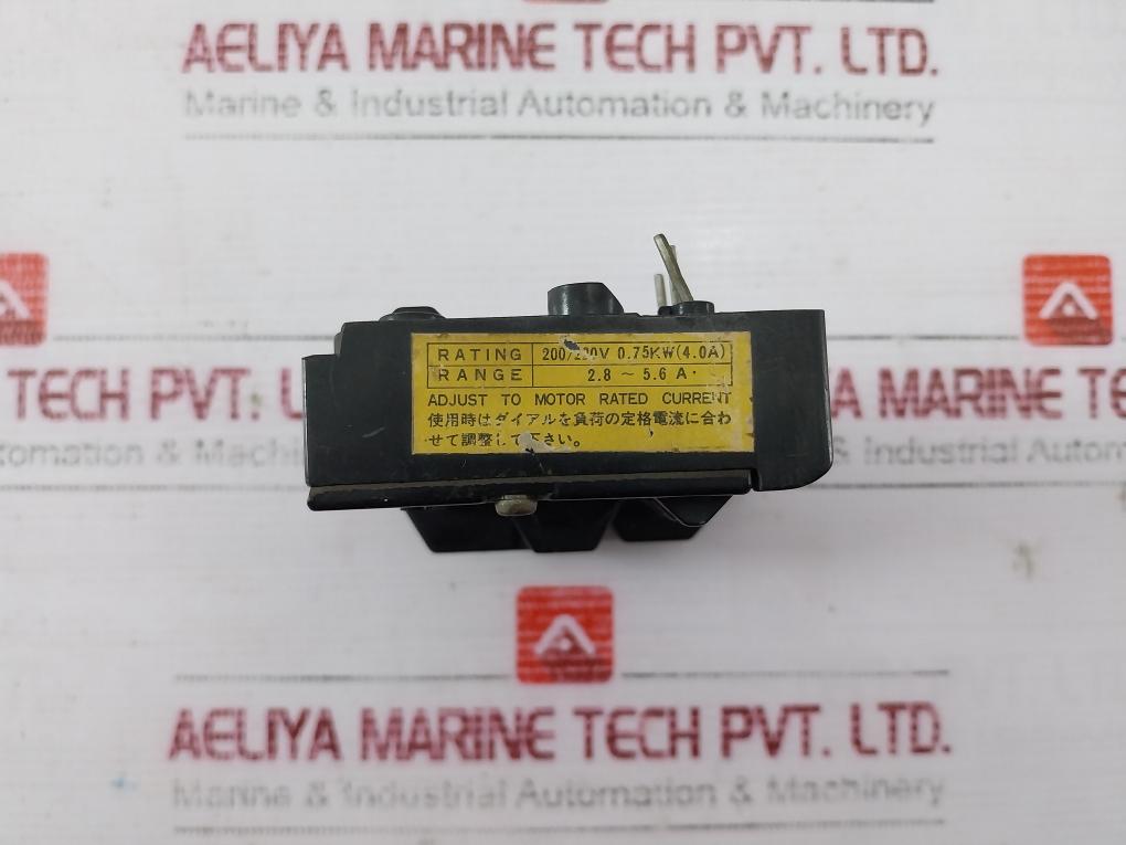 Fuji Electric Rca 3737-1 Overload Relay 200/220V 0.75Kw 4.0A